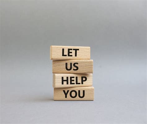 Let Us Help .